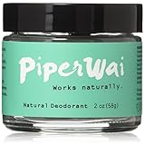 PiperWai Natural Deodorant 2 oz with Application Spoon
