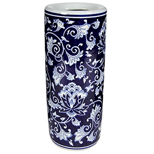 A&B Home Ceramic Umbrella Stand, 8 by 18-Inch