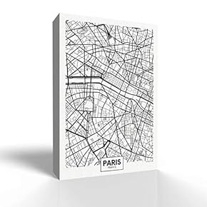 Canvas Wall Art-Paris-Canvas Prints Home Artwork Decoration for Living Room,Bedroom - 12x18 inches