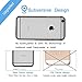 IFCASE Galaxy S8/S8+ Case, Hard PC Back Panel Soft TPU Crystal Clear Bumper Case for Samsung Galaxy S8/S8 Plus with Ring Holder Kickstand (Grey, iPhone 6)