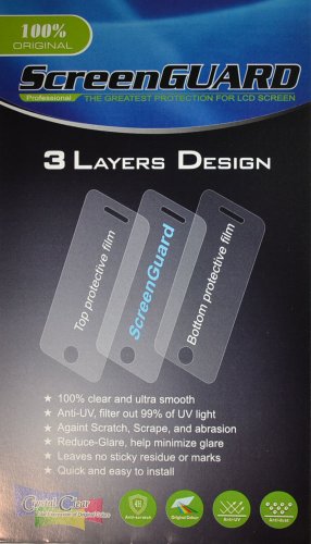 3x Fujifilm Fuji FinePix S2950 S2800HD S2800 HD S2700HD S2700 HD Digital Camera Premium Clear LCD Screen Protector Cover Guard Shield Film Kit, Perfect fit with no cutting. (3 Pieces by GUARMOR))