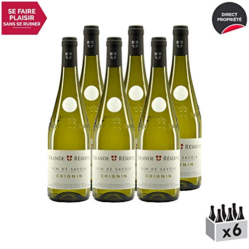 Vin de Savoie Grande Réserve Chignin Blanc 2018 - Maison Perret - Vin AOC Blanc de Savoie - Bugey - Cépage Jacquère…
