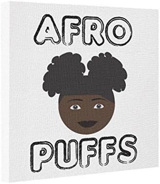 Vlacom Canvas Picture Frames Stretched Canvas Afro Puffs s