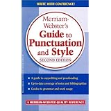 Merriam-Webster's Guide to Punctuation and Style