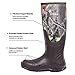 HISEA Men's Rain Boots, Waterproof Durable Insulated Rubber Boots for Men, 5 mm Neoprene Outdoor Mud Fishing Hunting Boots for Multi-Season (Black, Camo & Brown)