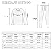 MEETYOO Thermal Underwear for Men, Winter Gear Long Johns Base Layer Top and Bottom Set for Skiing Running