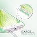 iPhone 6S Case, iPhone 6 Case, FYY[Patent Shockproof][Military Material] Ultra Slim Fit Hybrid Clear Bumper Case Soft Silicone Gel Rubber Shockproof Impact Resistance Cover for iPhone 6S/6 Mint Green