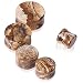 Natural Picture Jasper Stone Saddle Plug