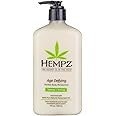 Hempz Body Moisturizer Age Defying 17 Ounce Pump (500ml) (Pack of 2)