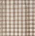 ACHIM Buffalo Check Panel Window Curtain - 42 Inch Width, 84 Inch Length - Taupe & Ivory Plaid - Light Filtering Farmhouse Country Drapes for Bedroom Living & Dining Room Home Decor