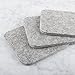 Felt Coasters Set - 100% Merino Wool from Germany (Set of 4) - Gray