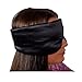 Sleep Eye Mask for sleeping to block light, Made From Satin/silk, & Comfortable Fluffy Batting. Master Your Sleep Cycle,travel & migraines with a high Quality Adjustable Sleep Mask for Women and Men.