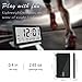 Electronic Alarm Clock, Travel Clock, KLAREN Multifunction Silent LCD Digital Large Screen Folding Desk Clock with Temperature, Date, Time, Calendar