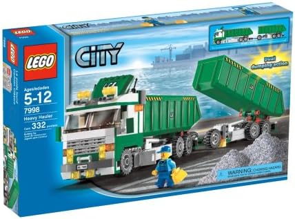 green lego truck