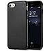 iPhone 7 Case / iPhone 8 Case Tasikar Perfect Fit Slim Case Premium PU Leather and TPU Design for iPhone 7 and iPhone 8 (Black)