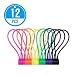 Atree Silicone Strong Magnetic Twist Ties for Bundling or Organizing Cables/Cords, Hanging or Holding Stuff (6 Colors-12 Pack)
