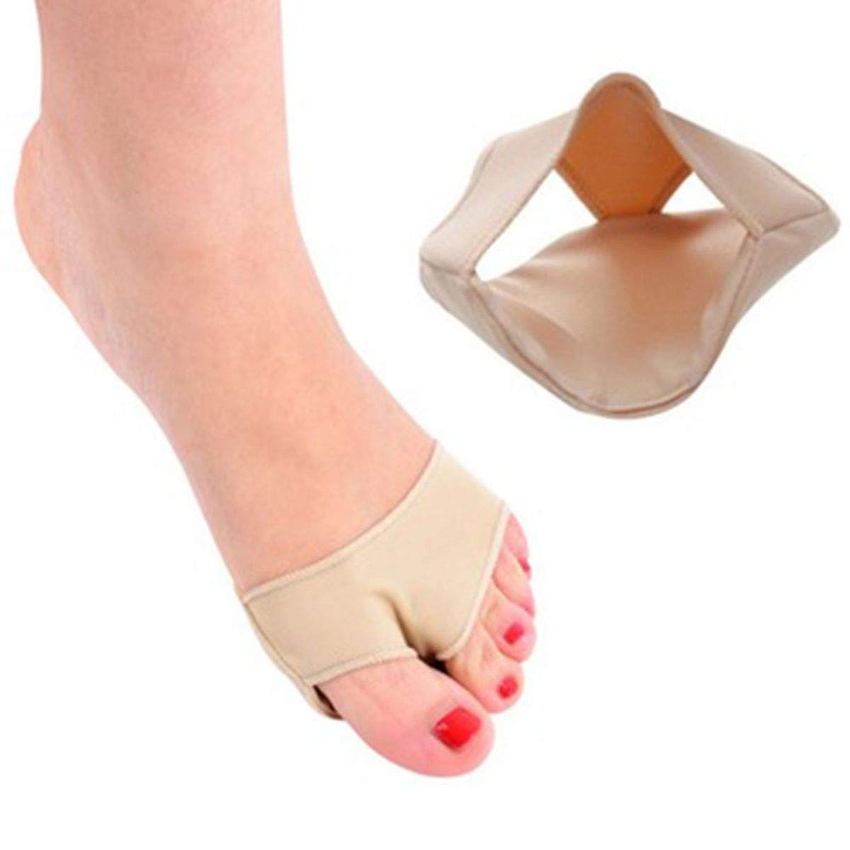 PEDIMEND Gel Pad Metatarsal Sleeve (1PAIR) - Metatarsal Pads for Forefoot Pain - Provide Relief From Metatarsalgia, Morton's Neuroma, Plantar Warts, Corns, Callus and Sesamoiditis - Foot Care