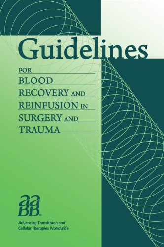 Guidelines for Blood Recovery and Reinfusion in Surgery and Trauma - medicalbooks.filipinodoctors.org