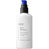 DHC Rich Moisture, Lightweight Facial Moisturizer, Dry Skin, Hydrating, Fragrance and Colorant Free, Ideal for dry dehydrated and sensitive skin, 3.3 fl. oz.