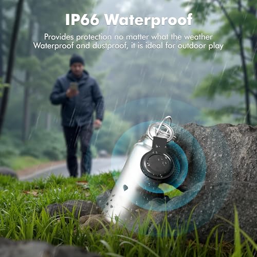 Air Tracker Tags for Android with Case- Bluetooth Tracker Item Finder for Key, Wallet, Luggage - Works with Google Find Hub, IP66 Waterproof, Smart Tag for Android & Samsung Phones (4 Black)