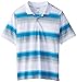 adidas Golf Boy's Pure Motion Merch Stripe Polo