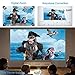 Mini Projector,Portable 3D Video Projector with Wi-Fi and Bluetooth,4k Supported,3000 Lumen with 30,000Hrs LED Life,DLP Home Theater Projector Compatible with HDMI,TF,USB for Moving,Gamingthumb 2