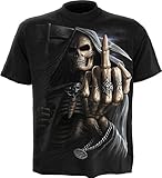 Spiral - Mens - BONE FINGER - T-Shirt Black - L