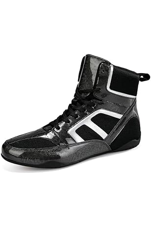 reebok combat mens boxing shoes black