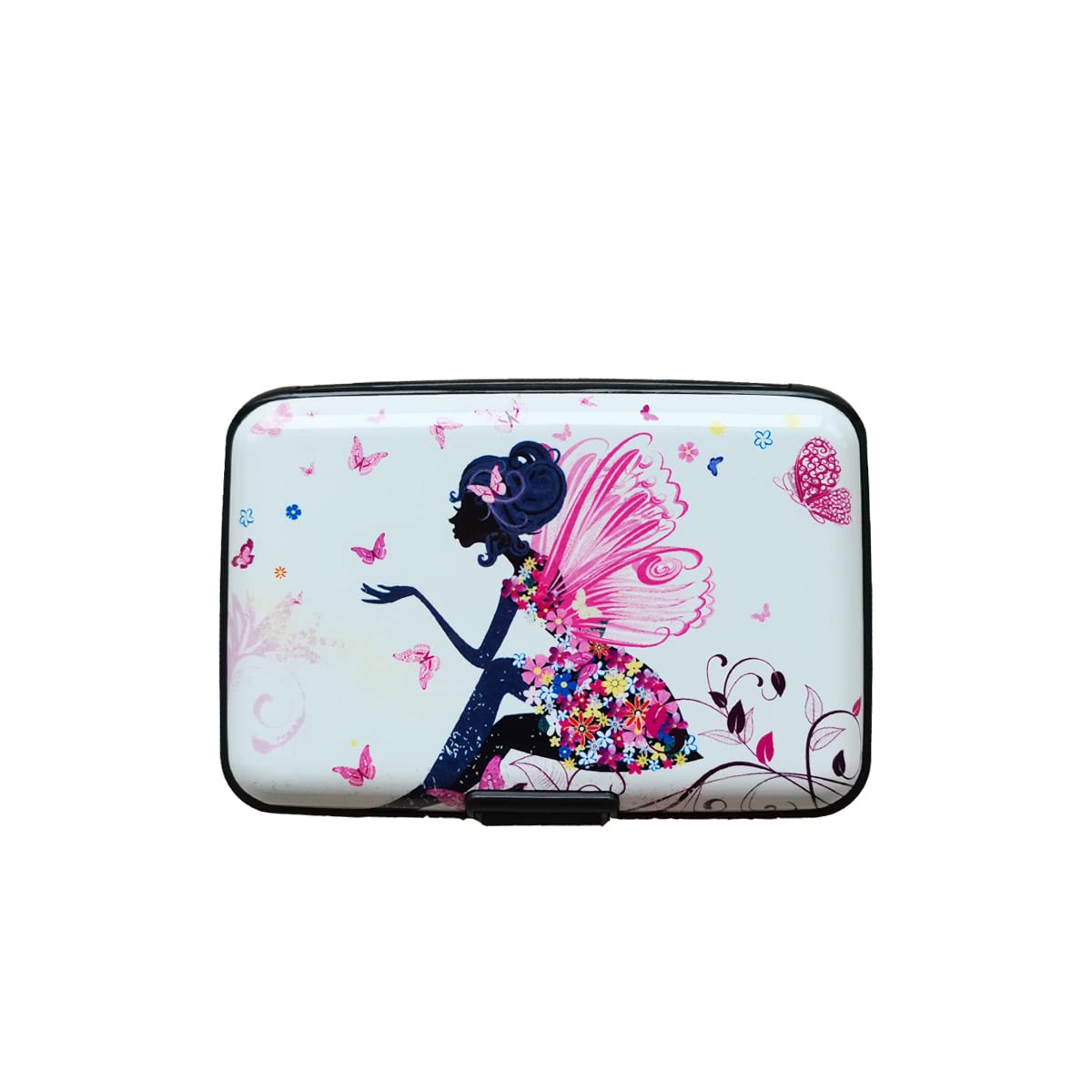 EZZLife RFID Blocking Card Case Wallet, 6 Slots Aluminum Portable Travel Identity ID/Credit Card Safe Protection Card Holder Hard Case for Men and Women-08