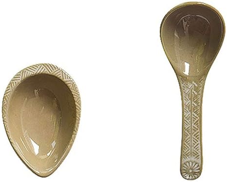 Amazon スプーンスープスプーン かわいい家庭用セラミックロングハンドル小スプーンスプーンレトロクリエイト磁器スープスプーンスプーンホルダー 家庭 レストランでの使用 Size A スプーン オンライン通販