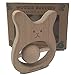 Wooden Baby Toy - Montessori Bunny Teether - Natural BPA-free Rattle