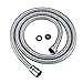Shower Head Hose Replacemend 59 Inches Long Made of Stainless Steel, Universal Handheld Shower Hose with Brass Fittings, Chrome Finish by Purelux