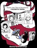 Modern Fairy Tales and Superheroes Coloring Book: Creepy cute drawings for adults and children by Kristell Lowagie
