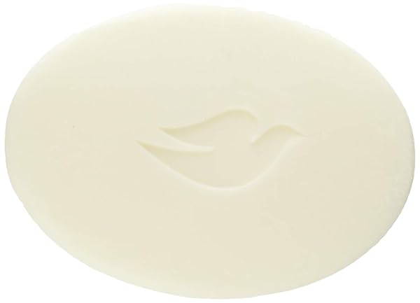 DOVE WHITE MOISTURIZING CREAM BEAUTY BAR FOR UNISEX, 3.15 OUNCE