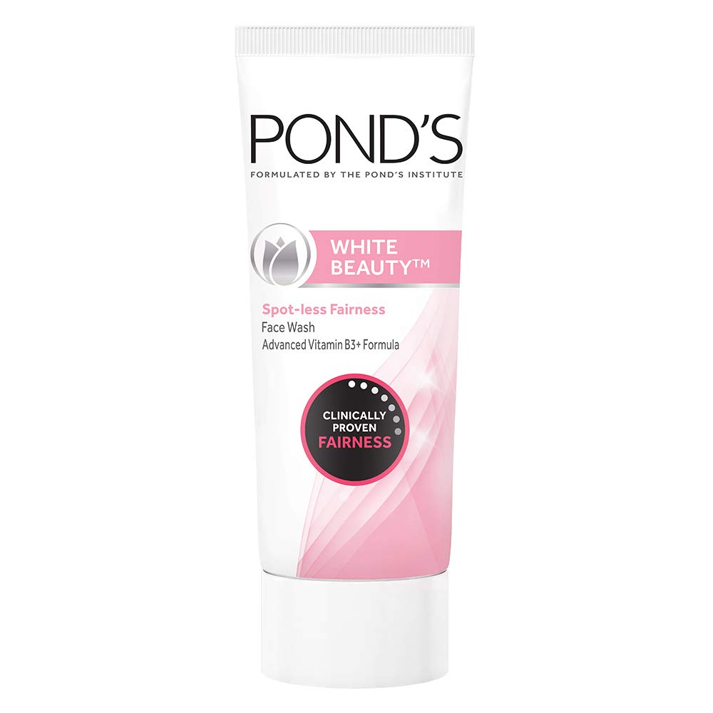 ponds white glow face wash