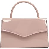 YAPAIOU Leather Women's Evening Bag Glitter Clutches Party Clutch Bridal Purses Cocktail Prom Handbags with Patent