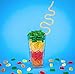 Haribo Gummi Candy, Goldbears Gummi Candy, 5 Pound Bag