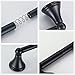 Cavoli Bathroom Toilet Roll Paper Holder Bronze,Hanging Oil Rubbed Bronze Toilet Paper Holder,Wall Mounted Black/ORB