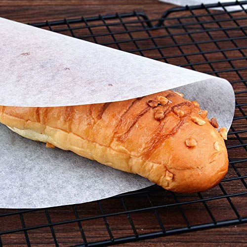 image for Lawei 500 Counts Round Parchment Paper - 9 Inch Baking Parchment Circl