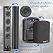 Digital Audio Speaker Tower Amplifier – 400 Watt Floor Standing Wireless Stereo Stage Tower Speaker System with 8″ Subwoofer, 2.5″ Tweeters, Bluetooth – For Home Theater / Outdoor – Pyle Pro PADHUSB8thumb 1