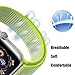 AdMaster Compatible Apple Watch Band 42mm 44mm, Soft Nylon Sport Loop Replacement Wristband Compatible iWatch Apple Watch Series 4/3/2/1 Flash Light
