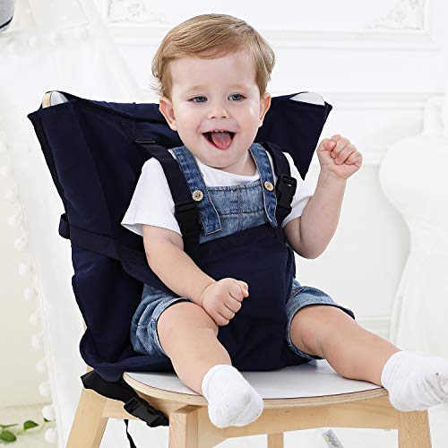Baby Portable High Chair Travel Harness Seat for Toddler Feeding