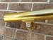 B52 Gold Anodized Handrail Aluminum Stairs Kit 6 Ft and 1.97