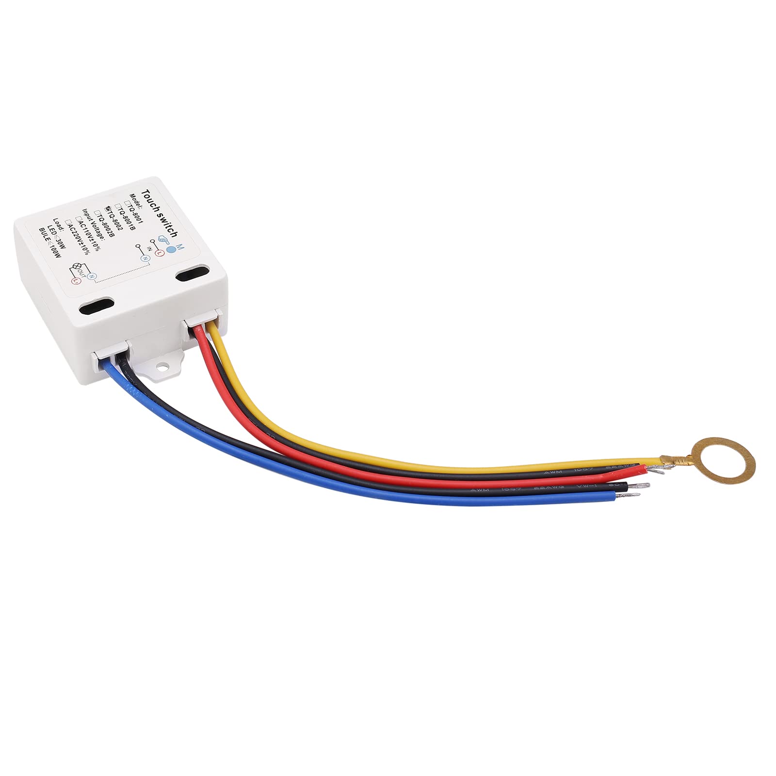 Pxyelec XD-609 4 Mode On/Off Touch Switch Sensor for 220V Incandescent Lamp