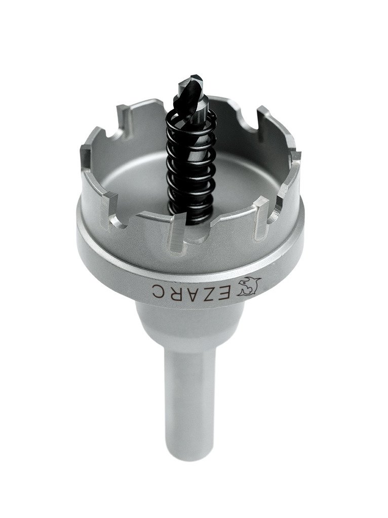 EZARC Carbide Hole Cutter Heavy Duty for Stainless Steel, Technical Grade 2-1/8Inch 54mm — image 1