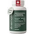 ALL-IN-ONE Ashwagandha 6000mg with L-Theanine 200mg & Magnesium Bisglycinate – Stress, Sleep, Mood, Calm & Relaxation Support