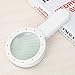 30X High Power Handheld Magnifying Glass with Led Light, Double Glass Lens Jumbo Illuminated Magnifier Glasses for Reading, Soldering, Inspection, Coins, Jewelry, Perfect for Macular Degeneration