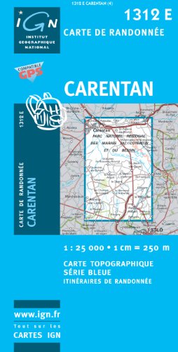 Carentan GPS: IGN1312E by (Map)