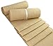 COTTON CRAFT Jute Table Runner - 2 Pack Natural Burlap Roll Tablerunners - Harvest Fall Thanksgiving Holiday Party Rustic Farmhouse Dining Kitchen Tabletop - 12 x 108 inch Long