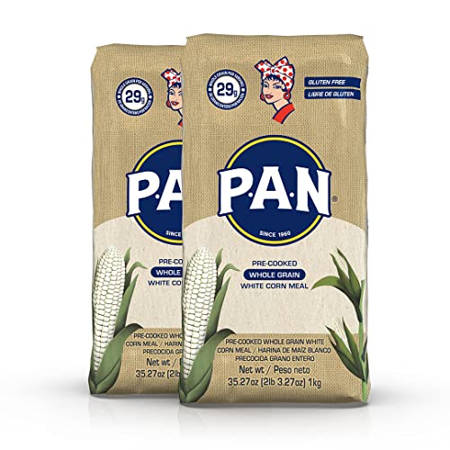 P.A.N. Whole Grain White Corn Meal Precooked Gluten Free and Kosher